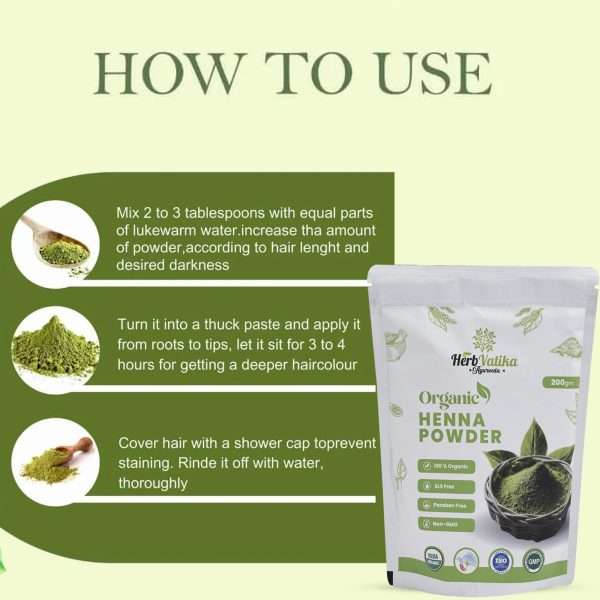 How to use Henna Powder